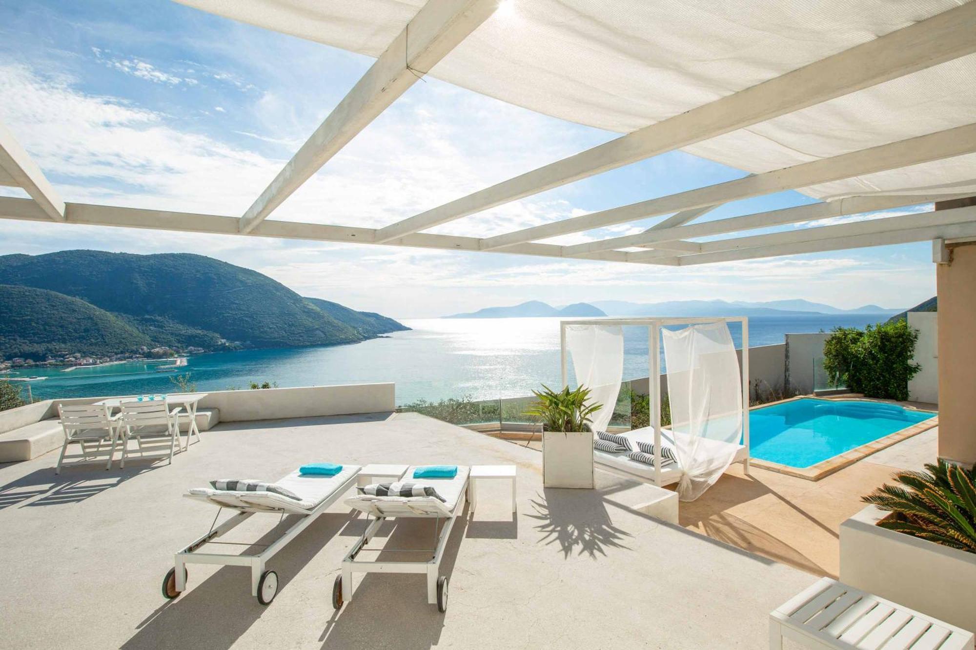 Villa Vasiliki Sea View Pondi Екстериор снимка